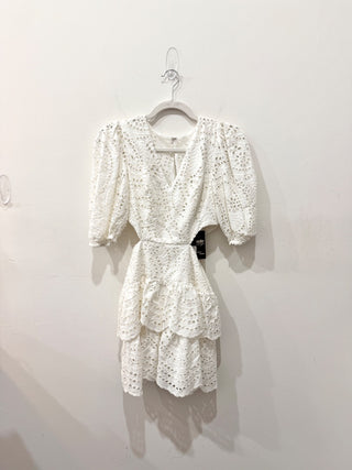 BCBG Max azria off white mini dress, 2