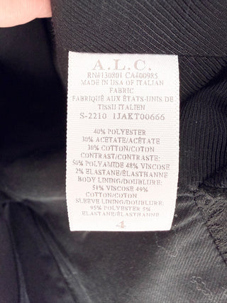 A.L.C. Declan Double Breasted Blazer with Pants Suit, Blazer - 4 / Pants - 6