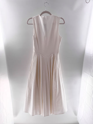 MESHKI Keely Cotton Sleeveless Midi Dress, M