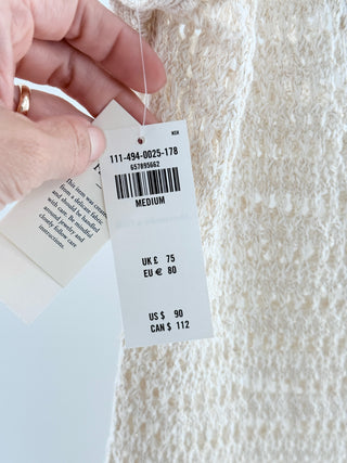 Abercrombie & Fitch crochet cover up long dress, M