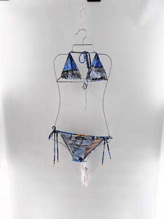Adriana Degreas Bahia Print Triangle Bikini, L