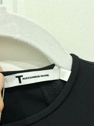 T by Alexander Wang sleek mini dress, 0