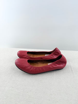 Lanvin leather flats, 37