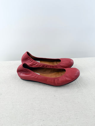 Lanvin leather flats, 37