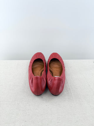 Lanvin leather flats, 37