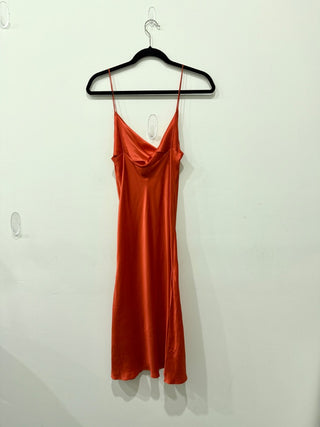 Jennifer Hope 100% spaghetti strap midi dress, M