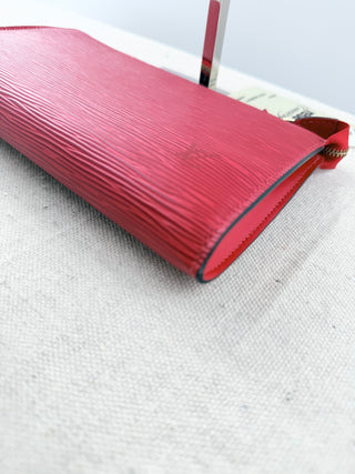 Louis Vuitton epi leather pochette accessories bag