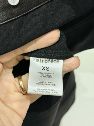 Retrofete ada faux leather jacket, XS