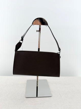 Louis Vuitton epi leather pochette accessories bag