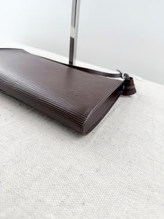 Louis Vuitton epi leather pochette accessories bag