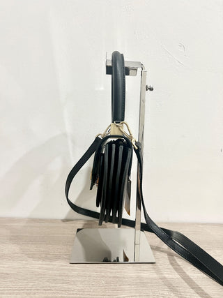 Valentino by Mario Valentino black small cross body leather bag