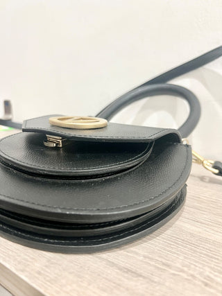 Valentino by Mario Valentino black small cross body leather bag