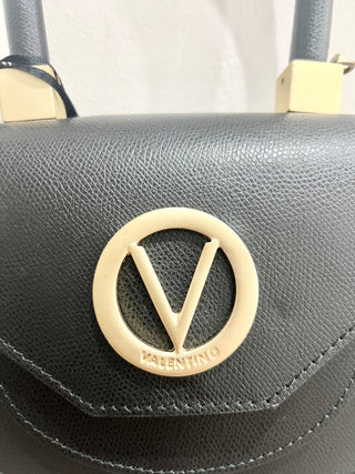 Valentino by Mario Valentino black small cross body leather bag