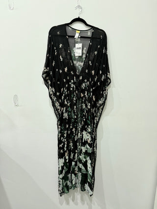 Agua Bendita floral print cover up, one size