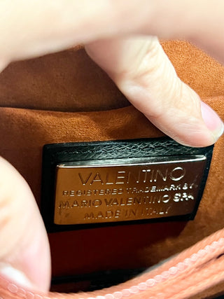 Valentino by Mario Valentino black small cross body leather bag
