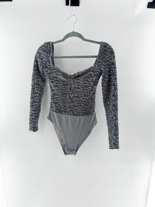 Nidodileda sequin bodysuit, XS