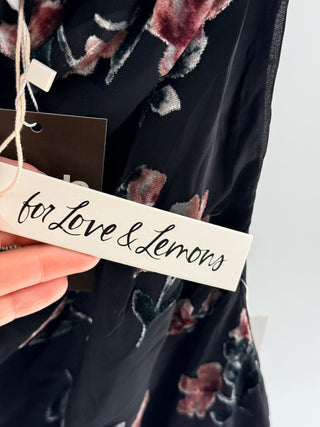 For Love & Lemons Aigrette Mini Dress, S