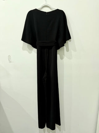 Lafayette 148 flutter sleeve wide leg jumpsuit, 4