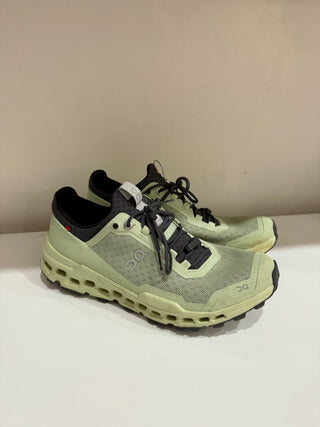 On Cloudultra Mesh Low Top Trail Running Sneakers Vine/Meadow Men's Size 9.5