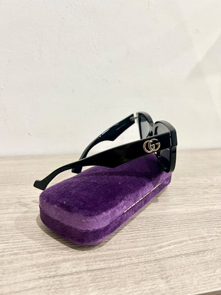Gucci GG 0998 S black oversized sunglasses