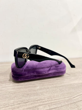 Gucci GG 0998 S black oversized sunglasses