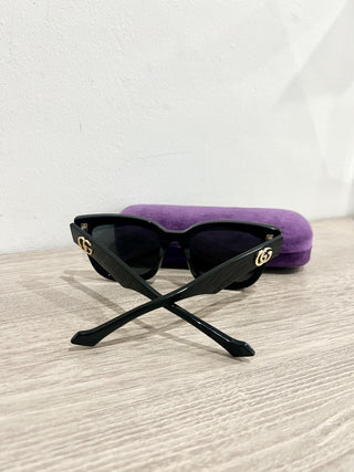 Gucci GG 0998 S black oversized sunglasses