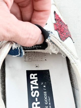 Golden Goose superstar sneakers leather, 38