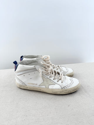 Golden Goose midstar leather sneakers, 39
