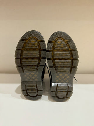 NWT Dr. Martens Combs Leather Lace-Up Casual Combat Boots Back Unisex M9 / L10