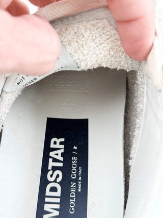 Golden Goose midstar leather sneakers, 39