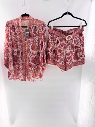 Zimmermann Vitali Yoke Blouse and Belted Skirt Set, Shirt - 1 / Skirt - 3