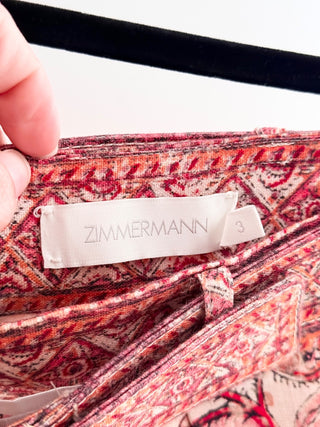 Zimmermann Vitali Yoke Blouse and Belted Skirt Set, Shirt - 1 / Skirt - 3