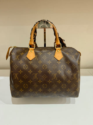 Louis Vuitton speedy 30 monogram top handle bag