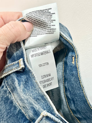 Agolde denim dee short, 27