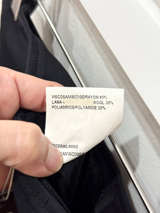 Sartorie Riunite High Waisted Maxi Skirt with Slit Detailing Black Women's 44 IT / US 6