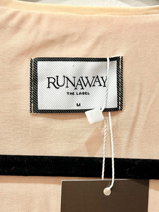 Runaway Gold embellished maxi dress, M