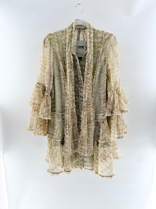 Alexis ruffle mini dress, S