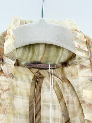 Alexis ruffle mini dress, S