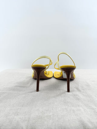 Jacquemus sandals high heel leather, 38