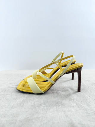 Jacquemus sandals high heel leather, 38