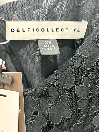 Delfi colective Black mini Dress, XS