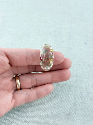 Louis Vuitton resin inclusion ring, M