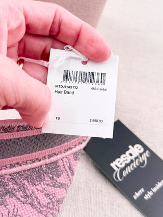 Christian Dior Toile de Jouy Reverse Visor