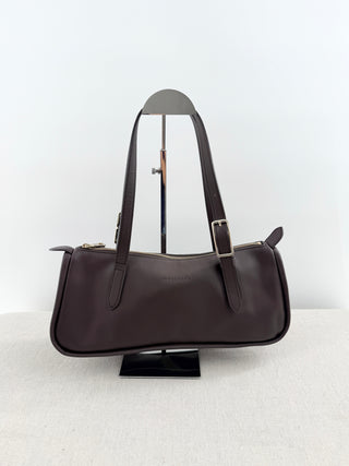 Longchamp looong leather shoulder bag