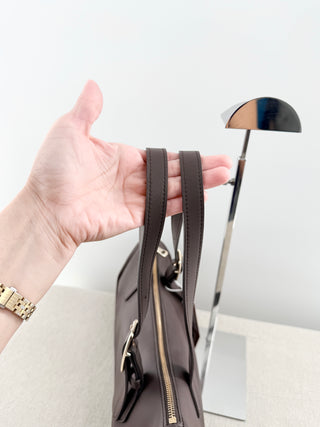 Longchamp looong leather shoulder bag