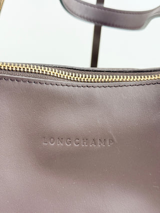 Longchamp looong leather shoulder bag