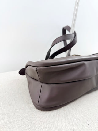 Longchamp looong leather shoulder bag