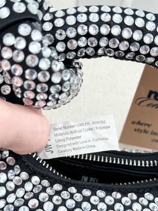 JWpei abacus mini top handle bag in crystal