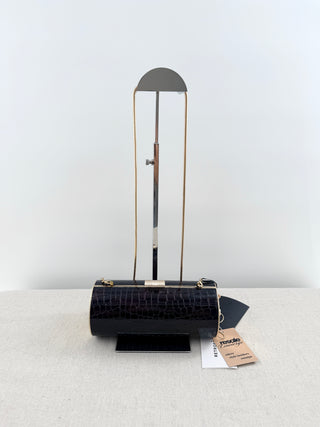 Retrofete gracelyn clutch bag in croco