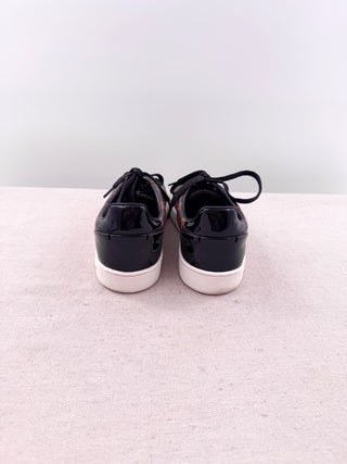 Louis Vuitton Frontrow Sneaker Monogram Patent Canvas Cacao Brown/Black White 36